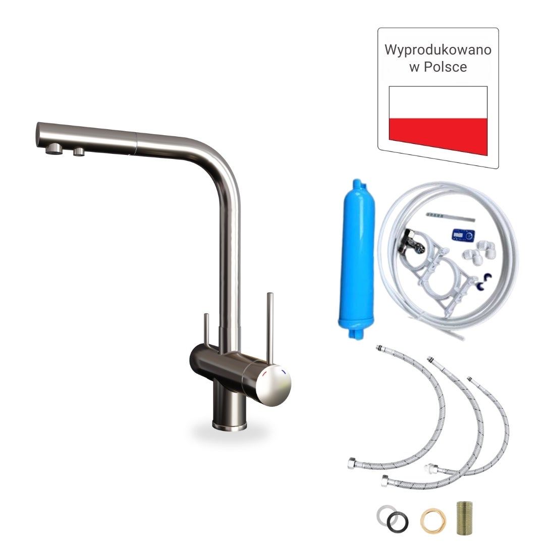 Zestaw GranMaster - Bateria Kuchenna Ango oraz Filtr do wody - SOFT 1szt.