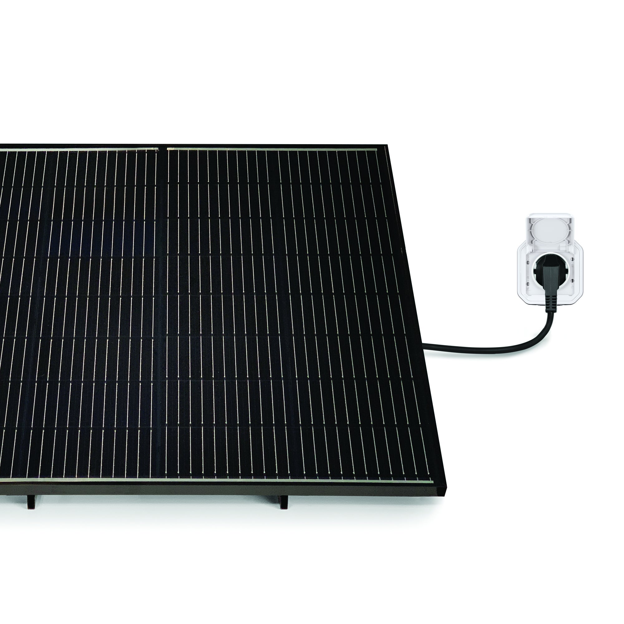 Kit solaire Soria 400W plug and play avec fixation au sol et murale - Avidsen - 127120 - 2