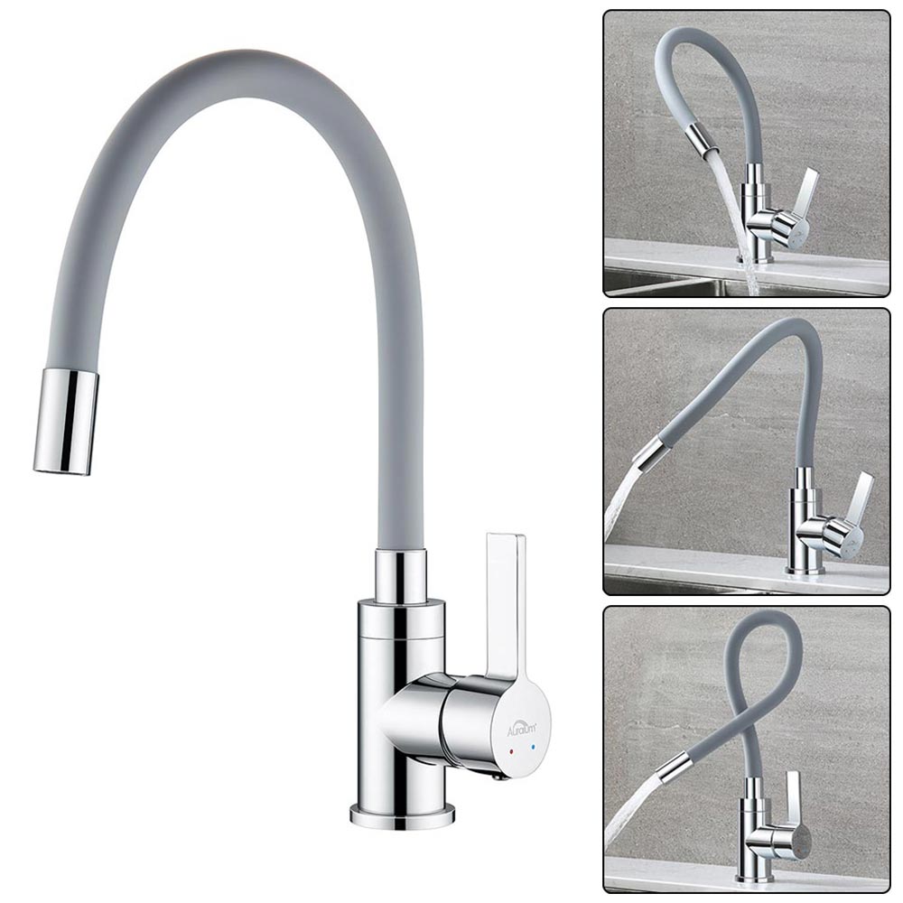 Évier De Cuisine Jouet Cute Stone - Robinet Eau Chaude Couleur Changeante - Jeu Rôle Enfant 3 Ans - Rose