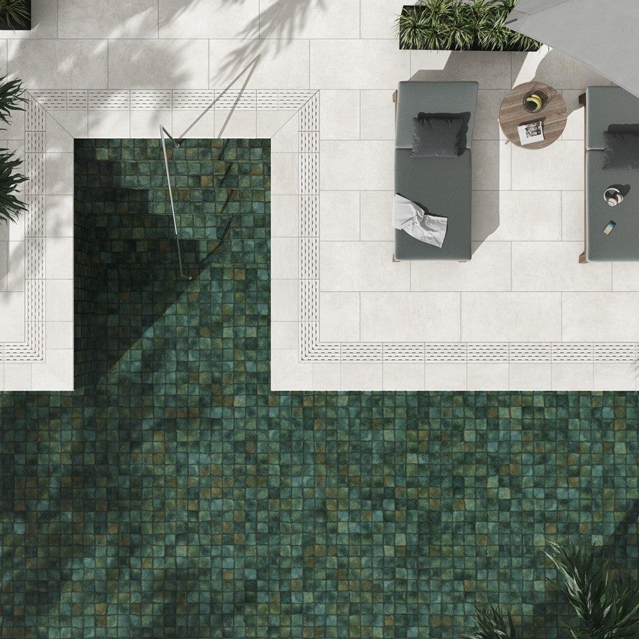 Carrelage Piscine Piscine Bali Tropic Turqueta 14,7x14,7 Cm - 4