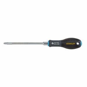 Tournevis Phillips PH2 Stanley 6x125mm - Lame Acier Chrome Vanadium, Manche Bimatière