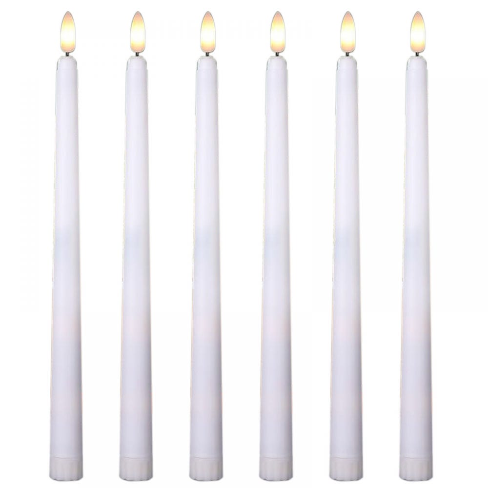 Candele senza fiamma con effetto tremolante 5,5 cm x 12,5 cm, 15 Candele senza fiamma con effetto tremolante 5,5 cm x 12,5 cm, 15