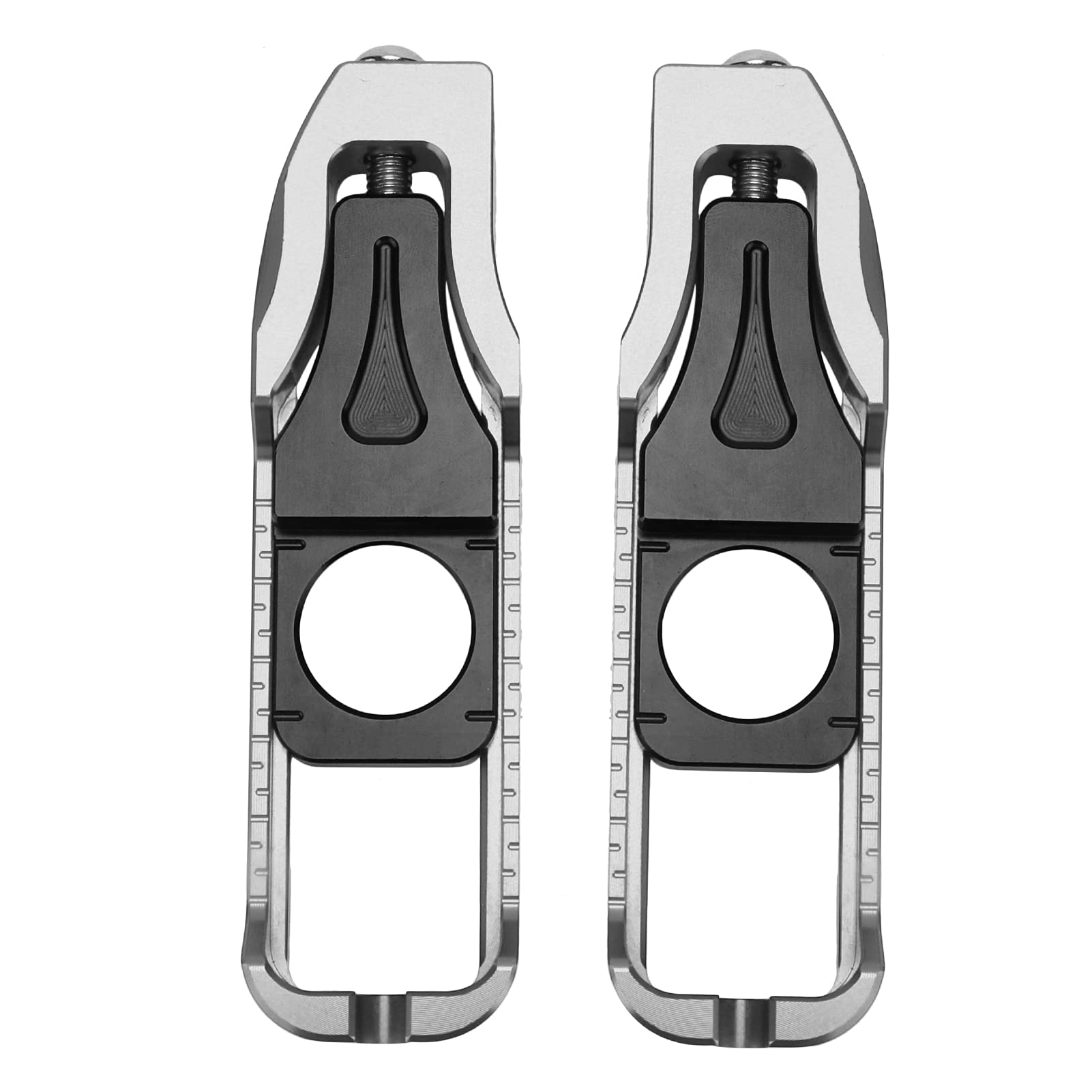 Tendeur de réglage 10mm trou d'axe 36x20mm alliage d'aluminium pièces