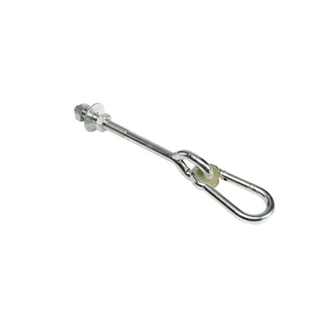 Relaxdays Ganci per Altalena a Bilico con Moschettoni, Set di 2, 50 mm