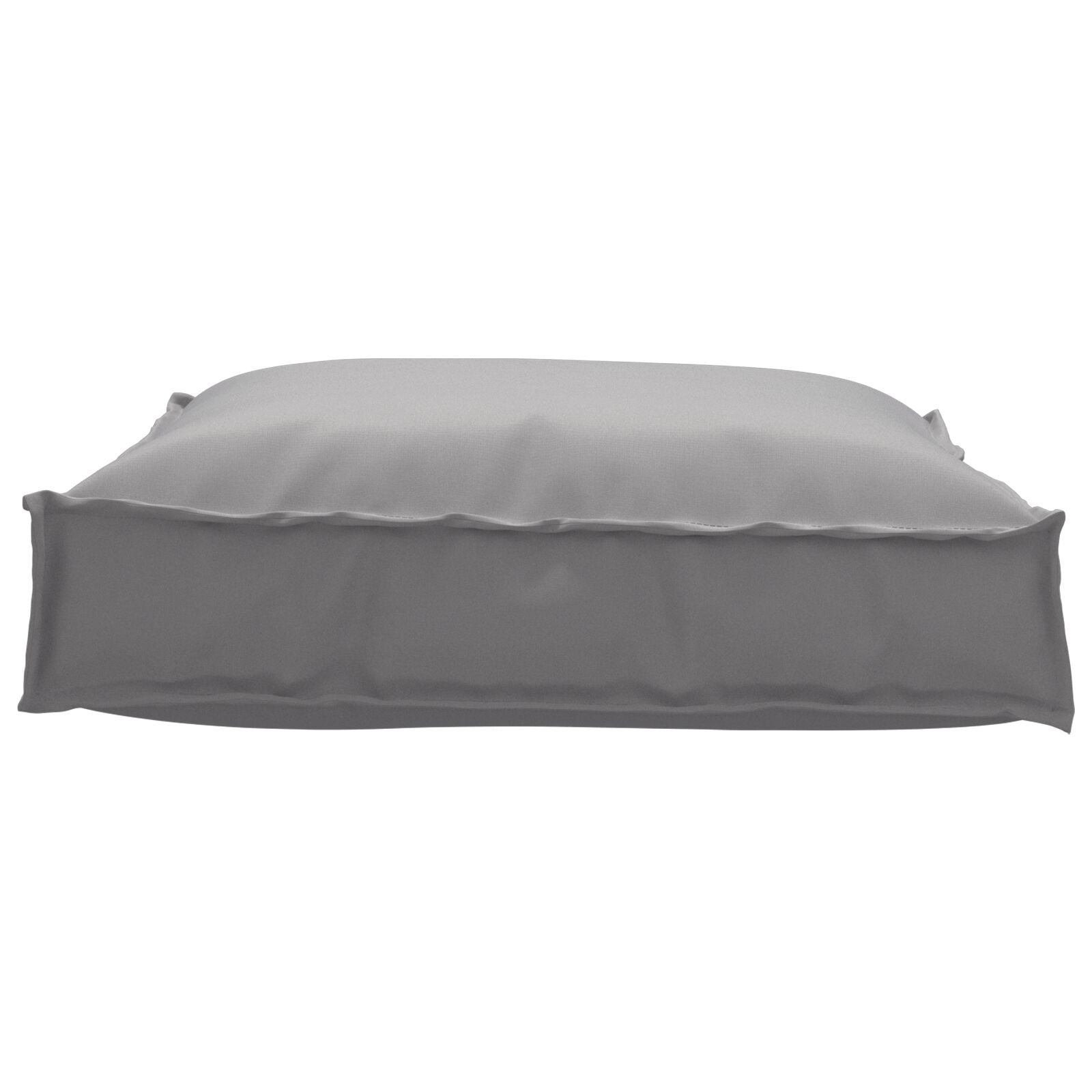 Coussin Gris 70 x 70 x 12 cm Tissu Oxford vidaXL - 5
