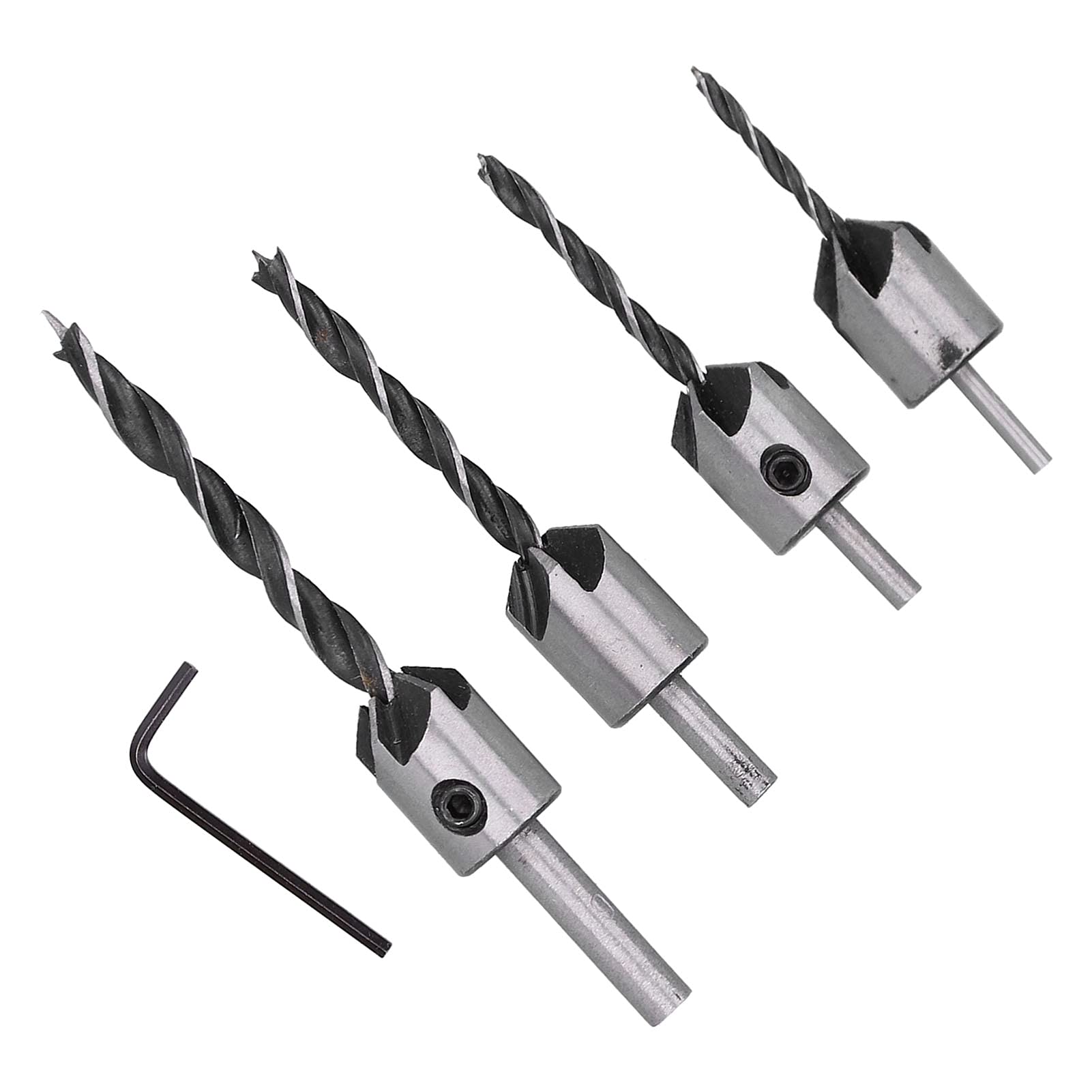 Foret à fraiser - Omabeta - Kit 5 pièces - Acier rapide - Diamètre 5