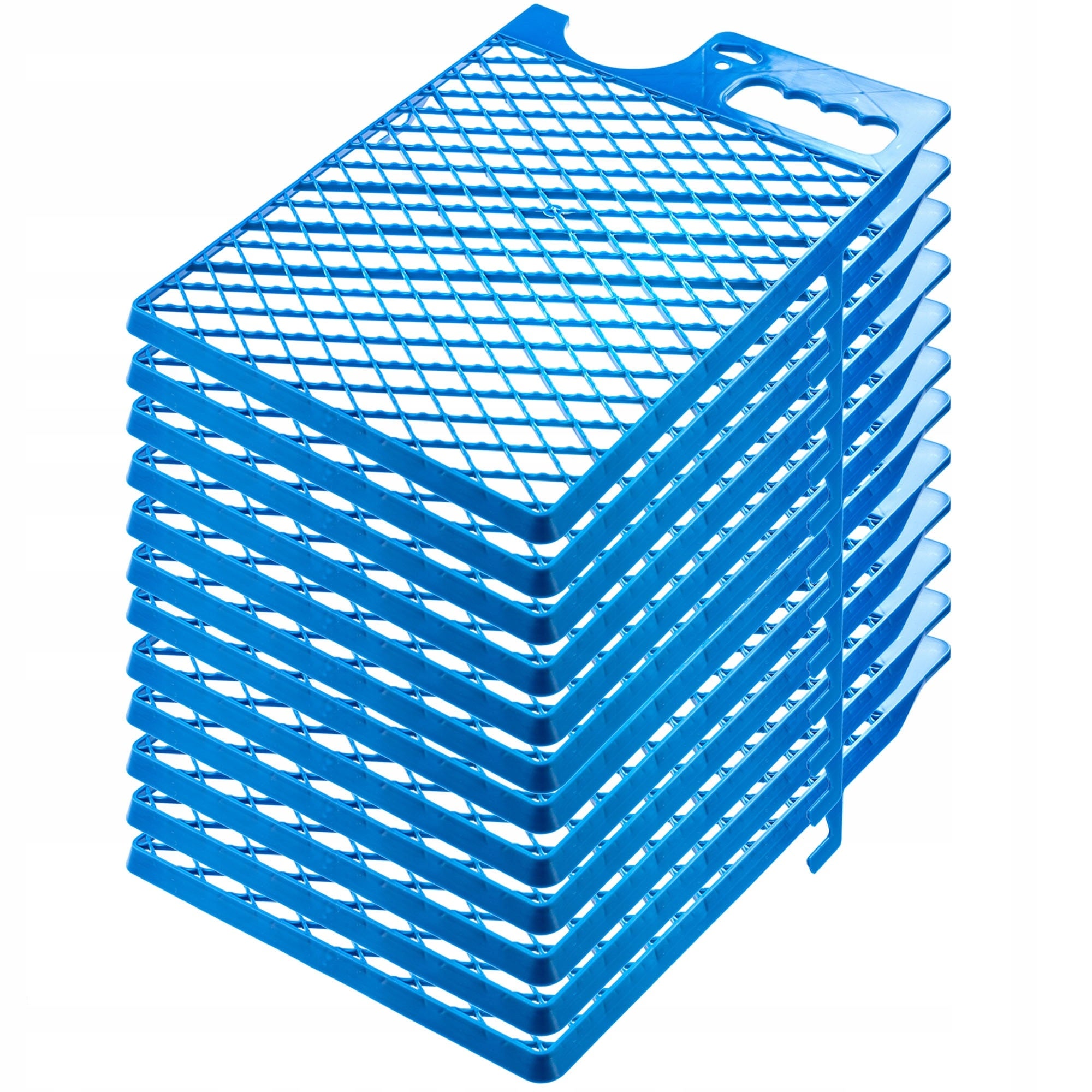 KRATKA MALARSKA DUŻA 280x390 mm DO WAŁKA 25 cm 12 szt Z UCHWYTEM NA WIADRO