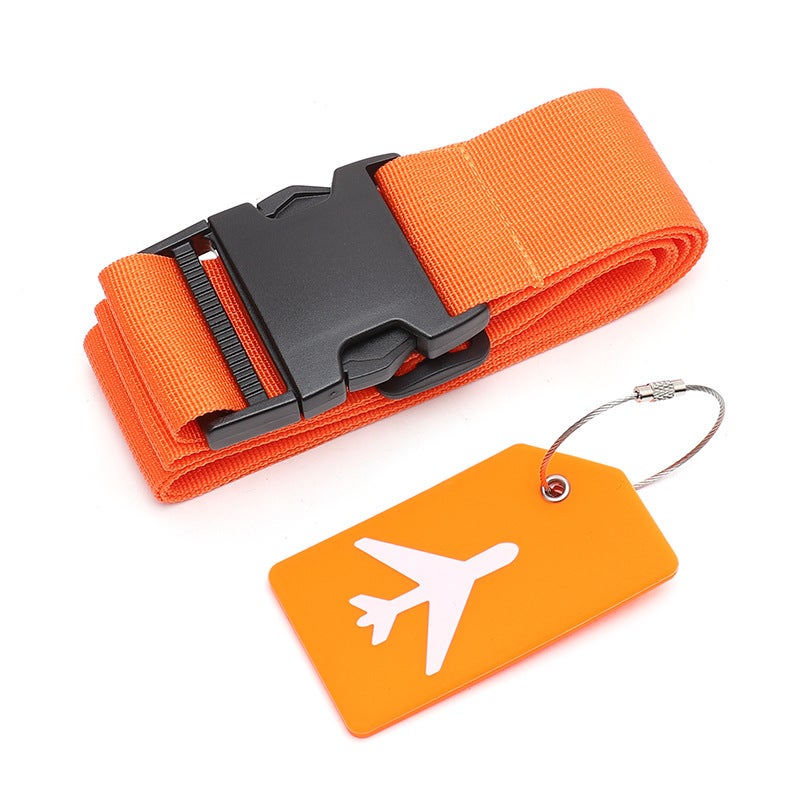 Sangle bagagère de 5m - Couleur : Orange - largeur 25mm - 65kg