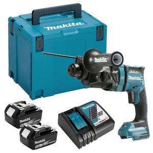 Perforateur-Burineur Makita DHR243RFJ 18V - SDS-Plus - 2 Batteries 3.0Ah