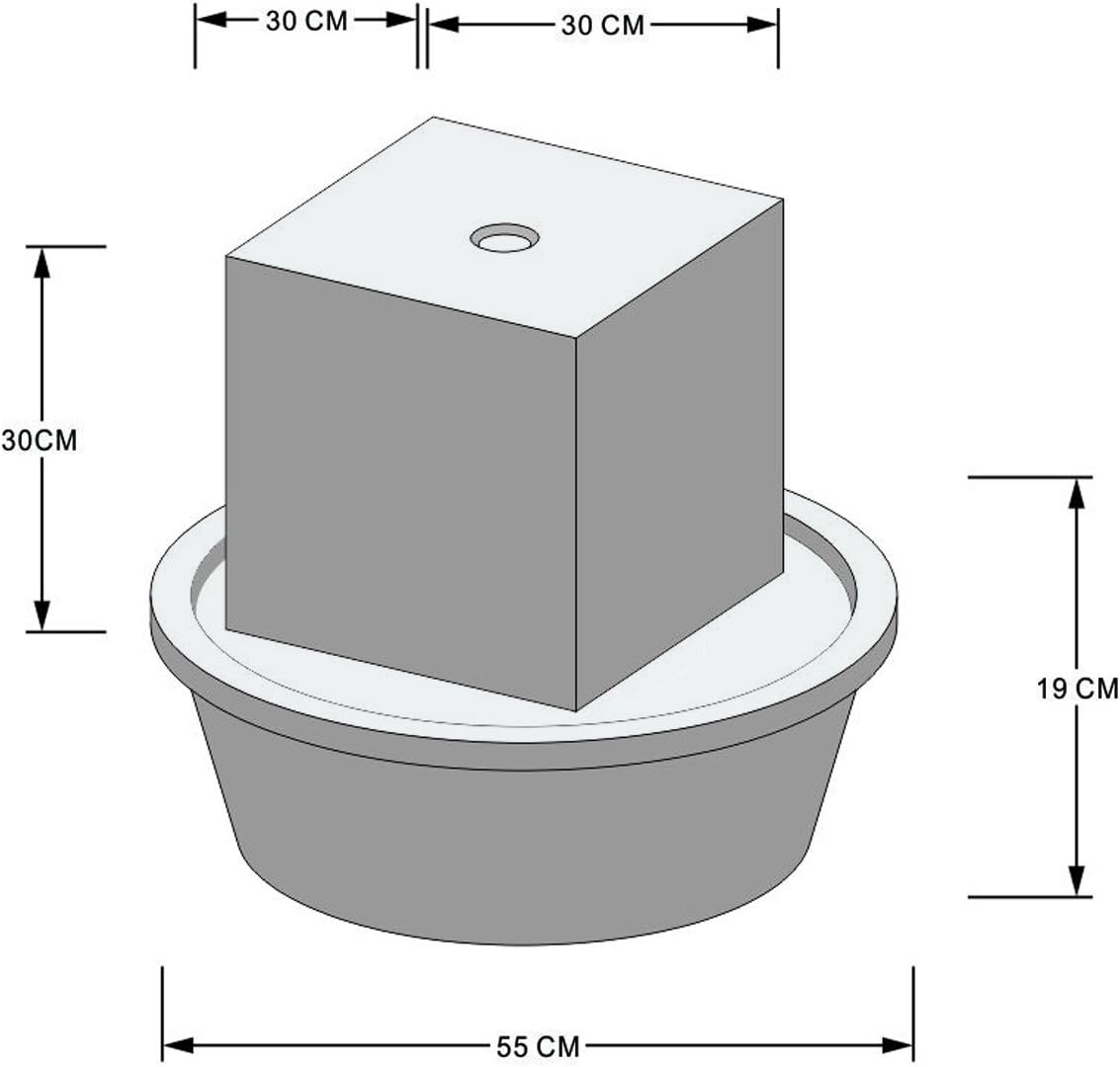 KÖHKO® Fontaine cubique 