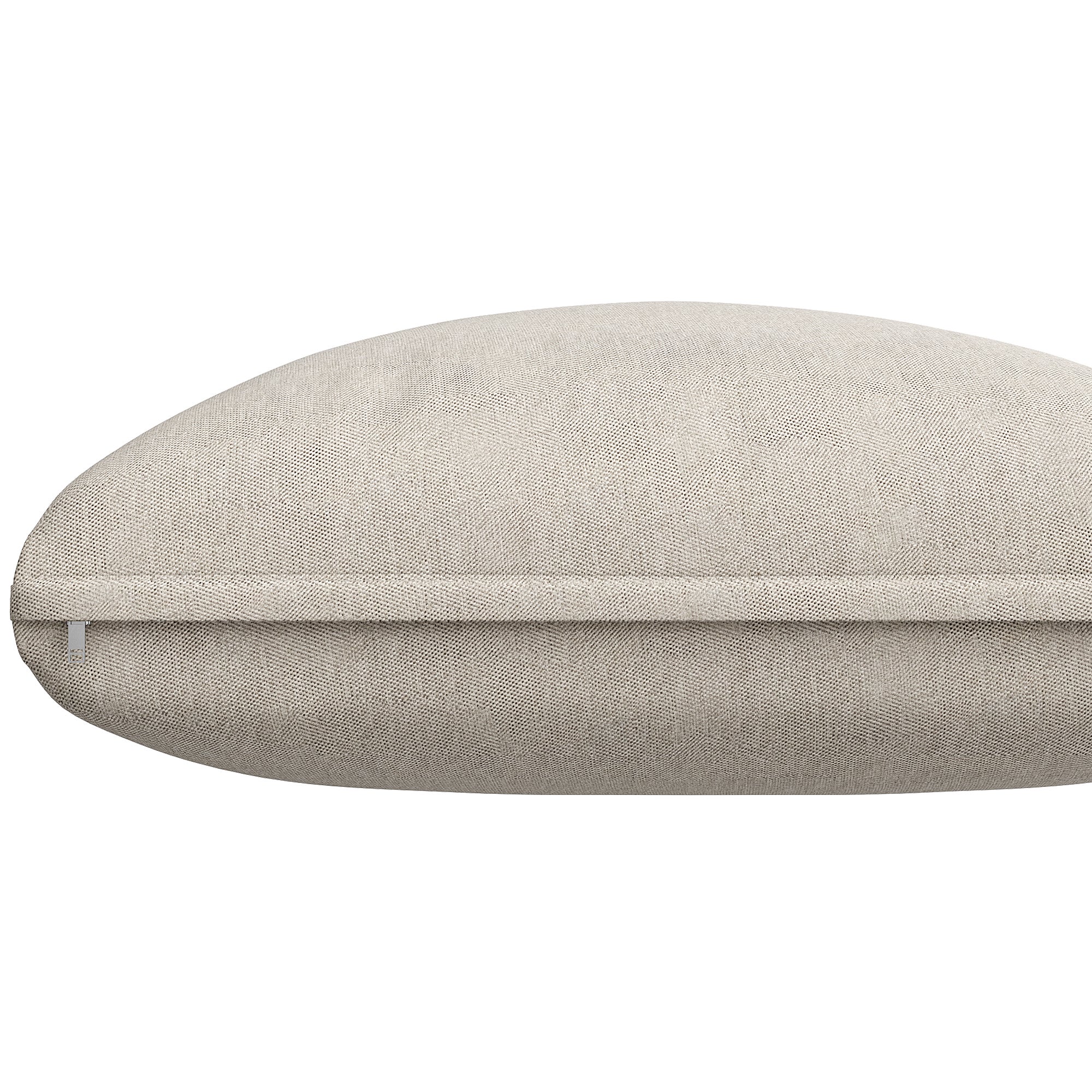 Sofa ogrodowa w kształcie litery L, 8-osobowa, konstrukcja żelazna z poduszkami, w zestawie 1 stolik i 2 fotele, beżowa - 9
