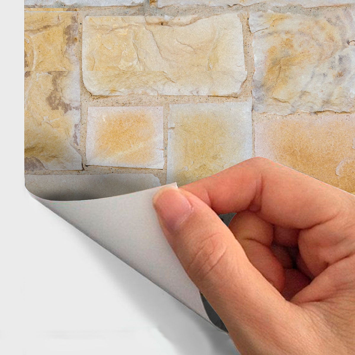 Adesivi pietra di Calvados - Sticker adesivo - adesivi murali - 30x30cm - 4