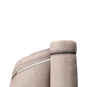 Brise vue 220 g/m² occultation élevée H1m20 x 10m Taupe