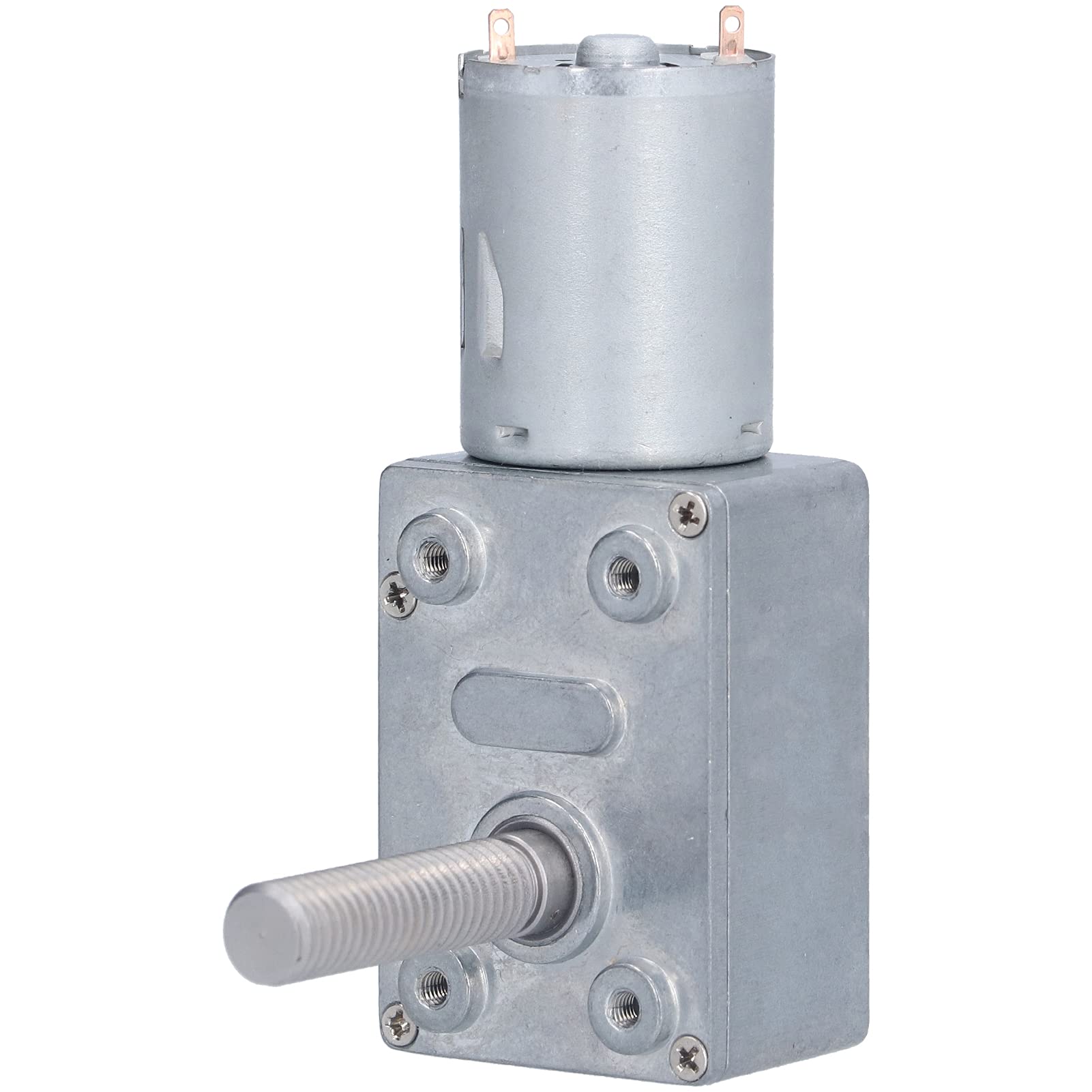 Motoriduttore JGY370 12V Con Vite Senza Fine – Coppia 1,5-25 Kg.cm, Lunghezza 25 Mm, Autobloccante, Versione 10 RPM, Ideale Per Elettrodomestici E Fai-da-te