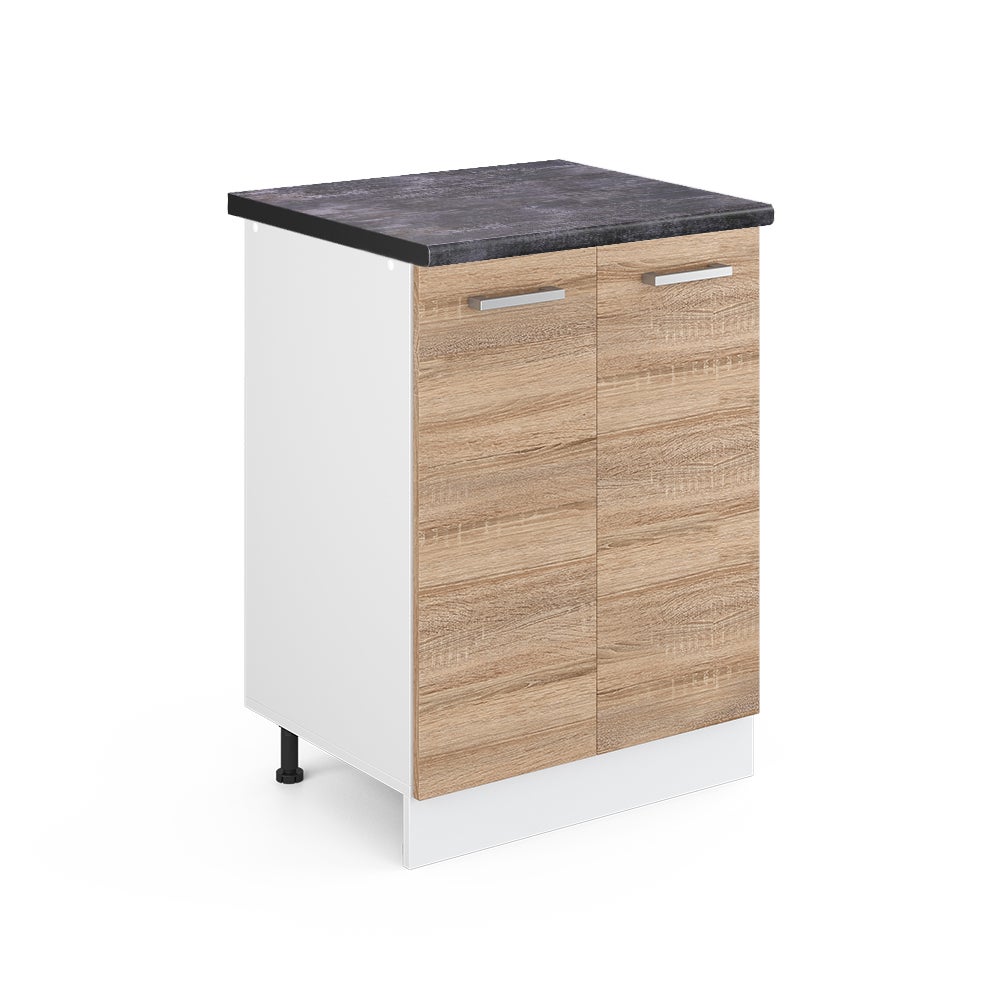 Vicco Szafki kuchenne R-Line, Sonoma, 60 cm , BP Antracyt