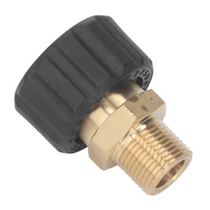 Lot De 2 Adaptateurs Baïonnette M22 Laiton Pour Nettoyeur Haute Pression Nilfisk/Gerni