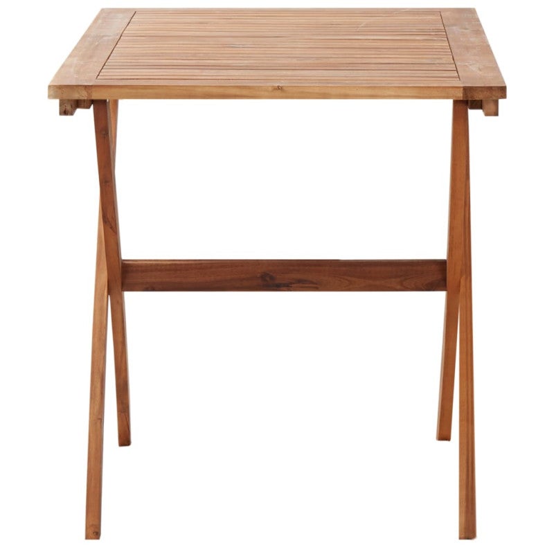 Table de jardin extensible rectangulaire en Rattan synthétique Marron 4 places - 3