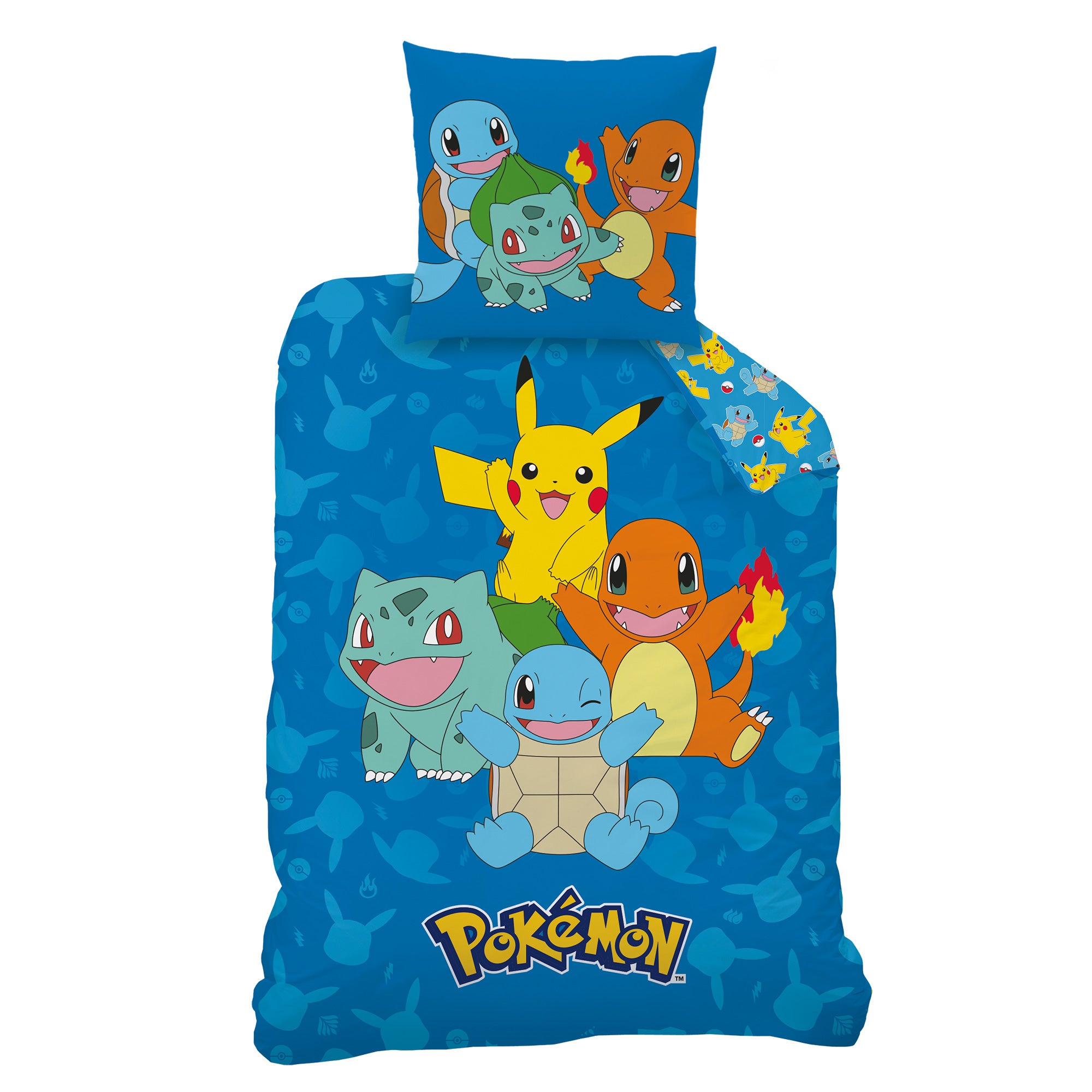 Parure de lit imprimée 100% coton, POKEMON GOODBYE - 3