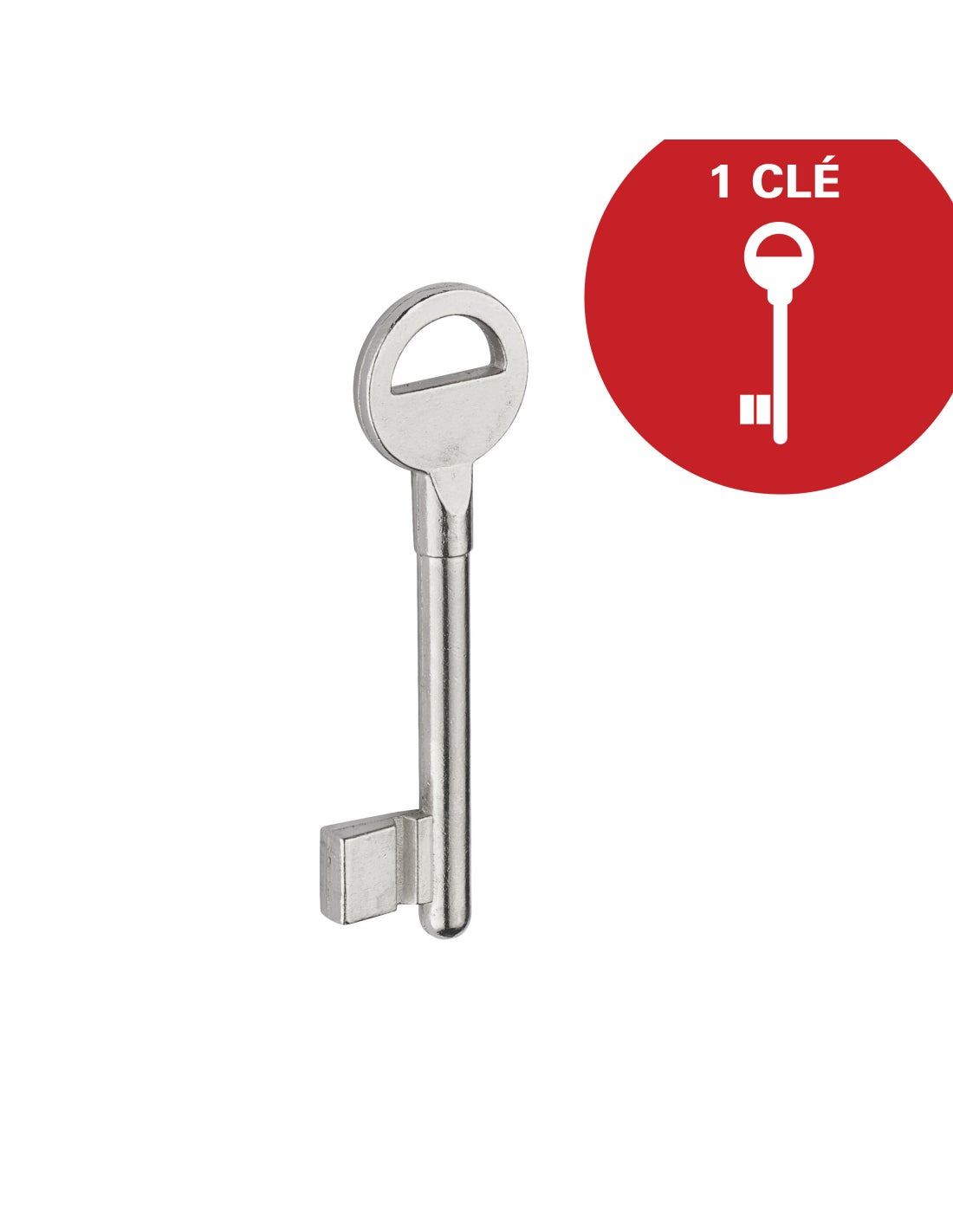 THIRARD - Serrure encastrable pêne dormant pour porte de chambre, axe 50mm, bouts ronds, noir - THIRARD - 5