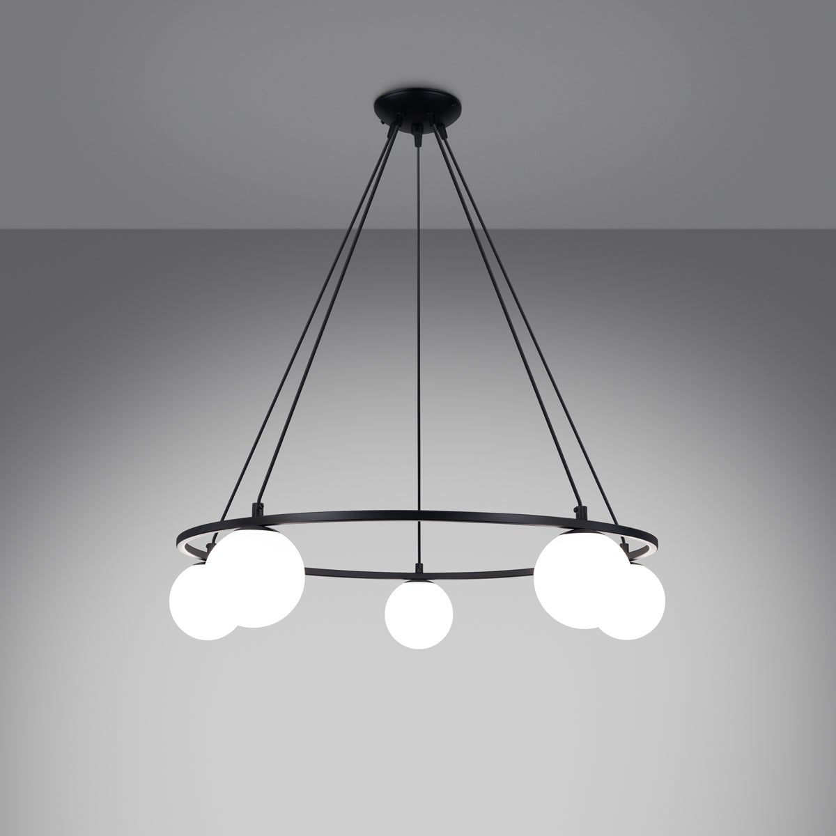 Żyrandol ZYNFI 5 LED 3000K - 80x80x98cm Sollux