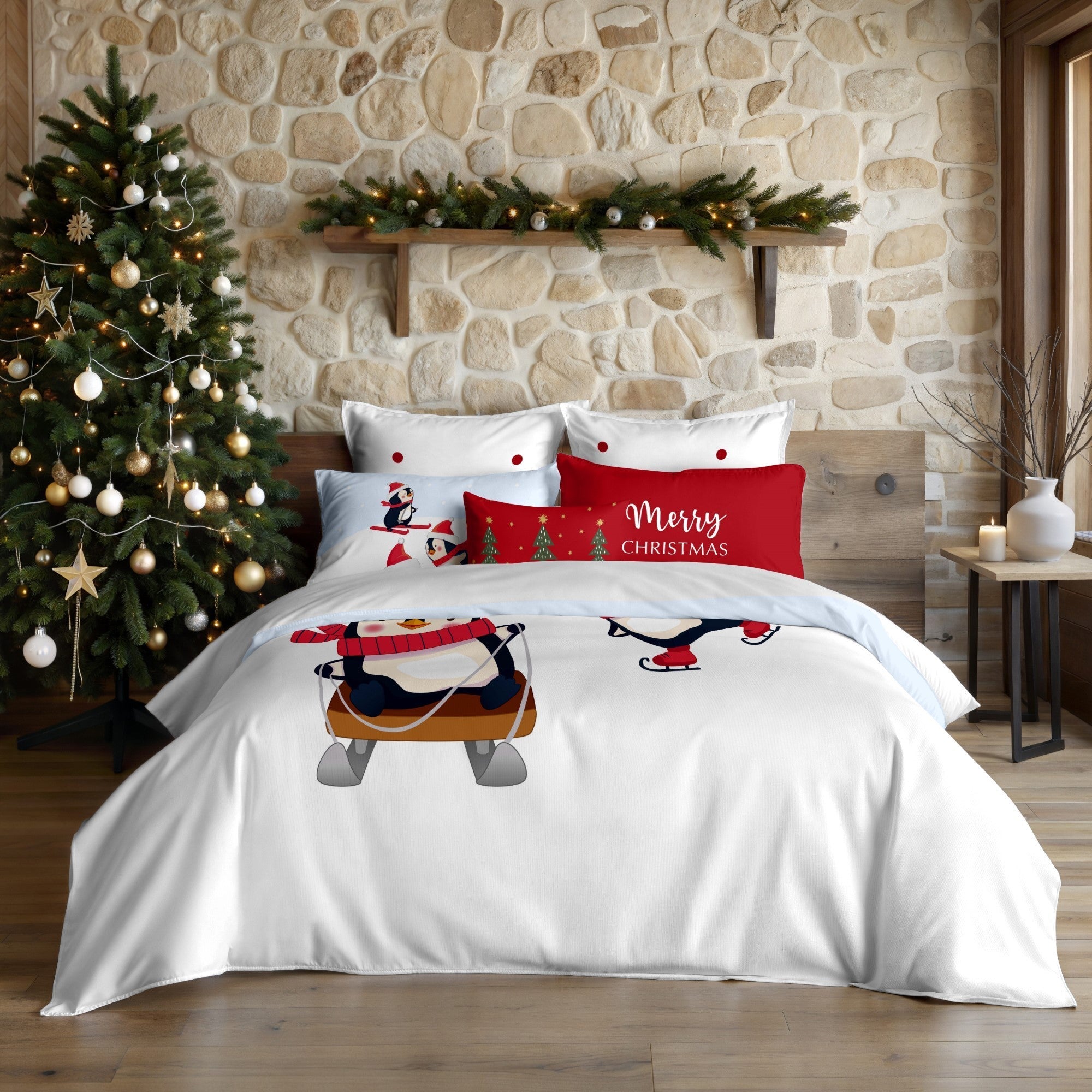 Housse de couette avec boutons-pression Laponia 56 140x200 cm - 5