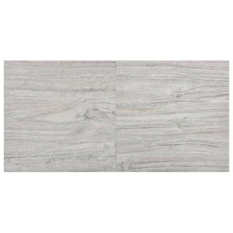 Dalles de plancher autoadhésives 20 pcs PVC 1,86 m² gris clair - 5