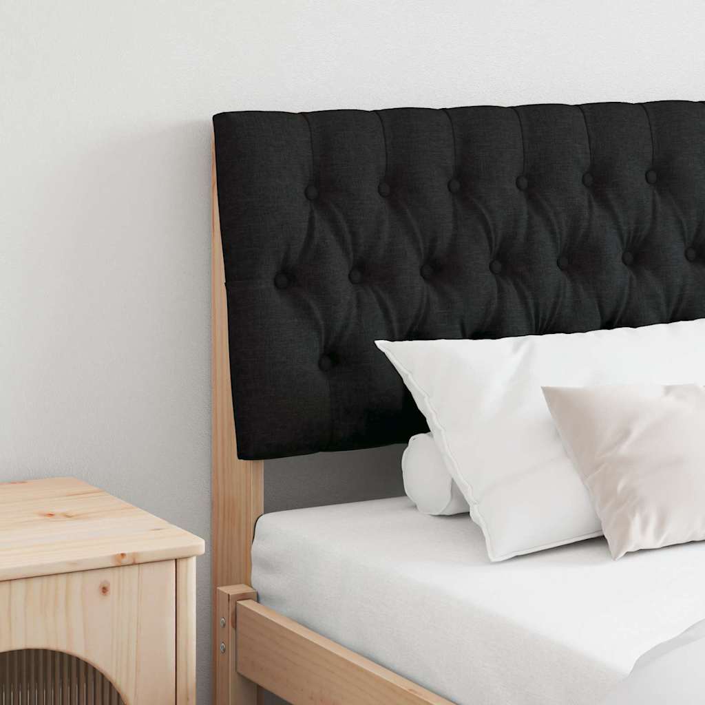 T te De Lit Capitonn e Noir 180 Cm Pin Massif VidaXL Leroy Merlin t-te-de-lit-capitonn-e-noir-180-cm-pin-massif-vidaxl-leroy-merlin