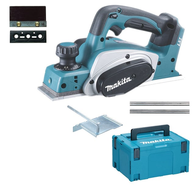 Rabot 18 V LXT largeur 82mm (Produit seul) en MAKPAC - MAKITA DKP180ZJ