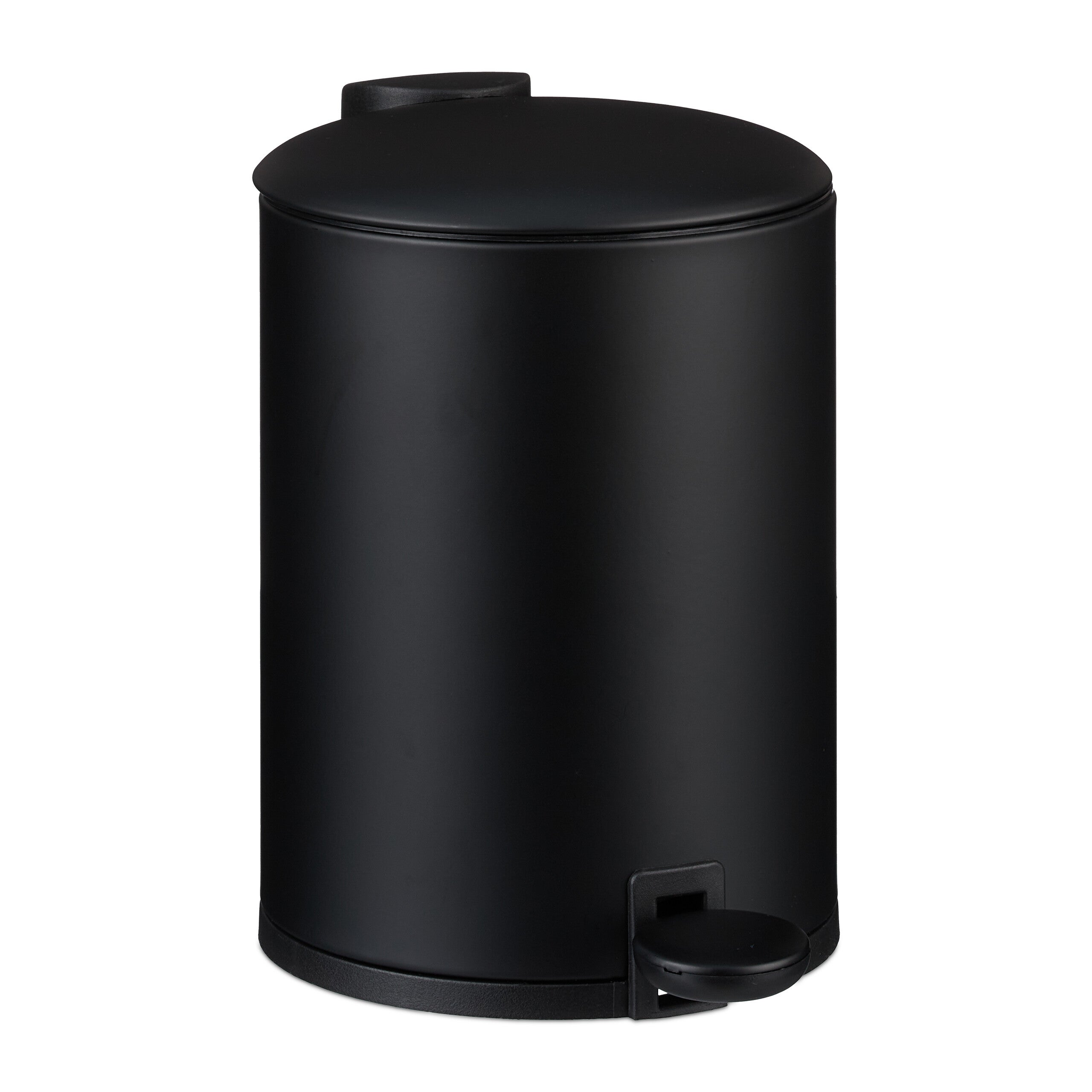 Cestino Bagno Cucina Piccolo TATAY Cestino Bagno Con Pedale Standard 3L Cestino Bagno Nero - 6