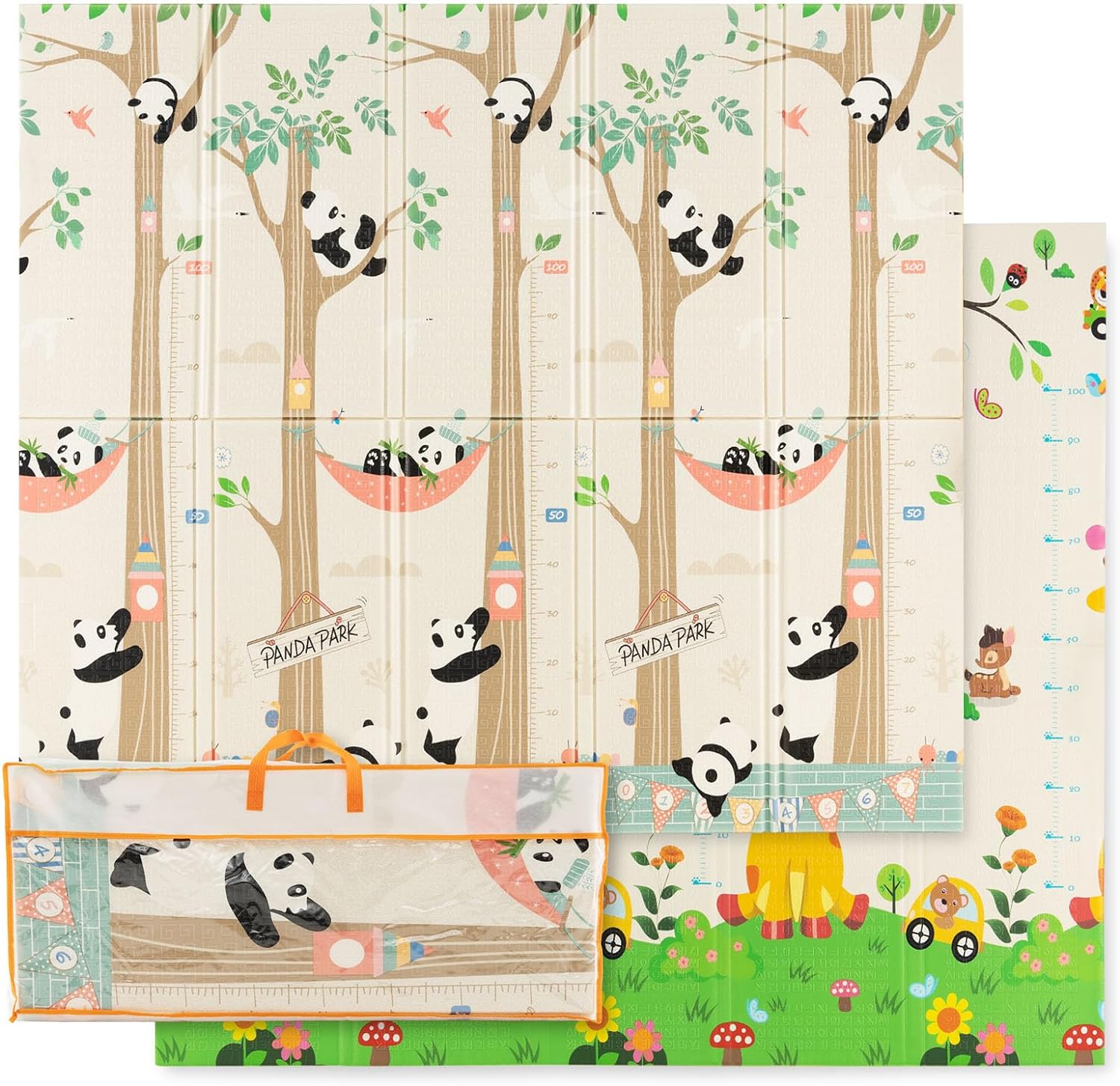 Alfombra De Juegos De Corcho Y Caucho, Antideslizante, Libre De