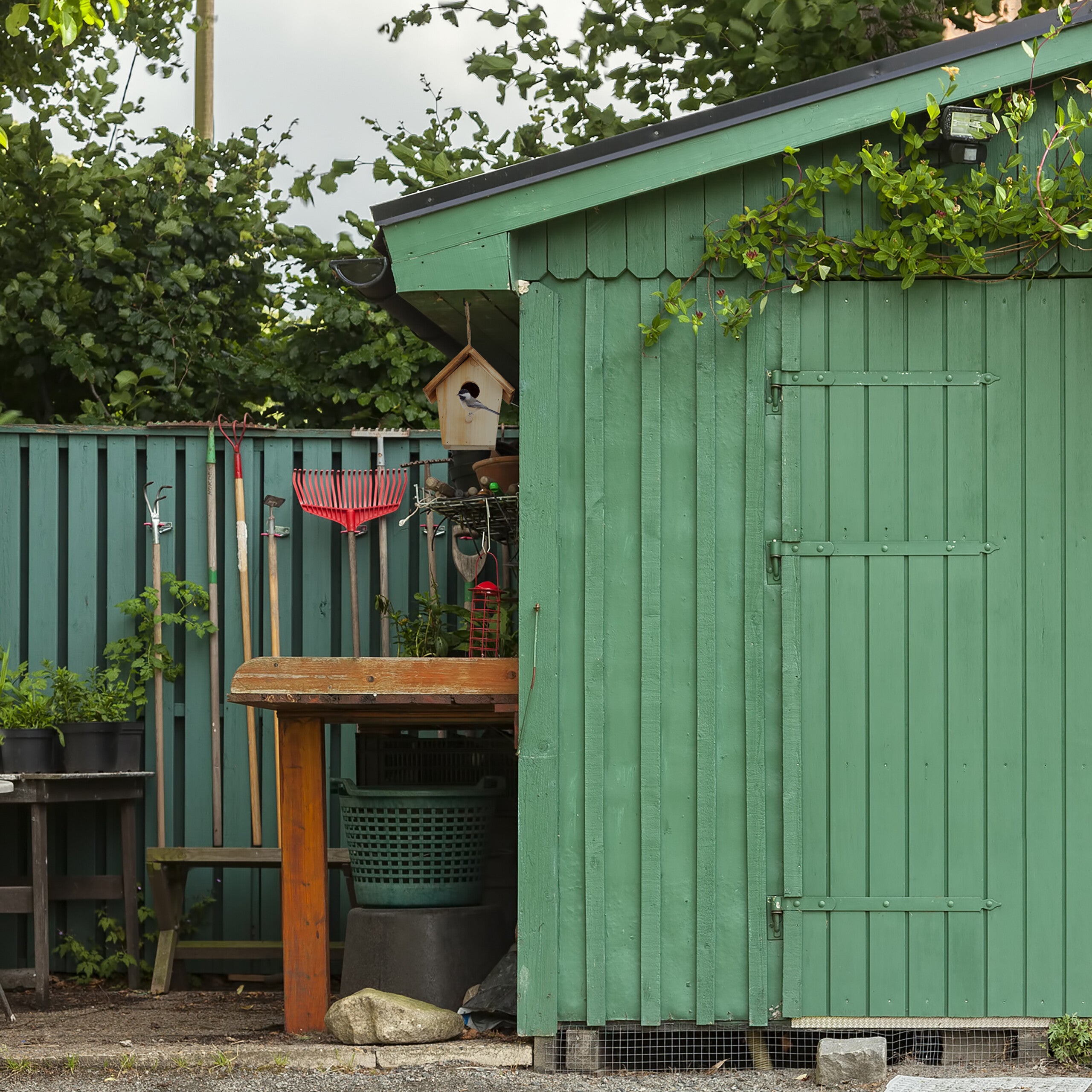 Casetta Per Uccelli Decorativa In Legno - 16x15x11 Cm, Con Gancetto Per Appendere - Foto 4
