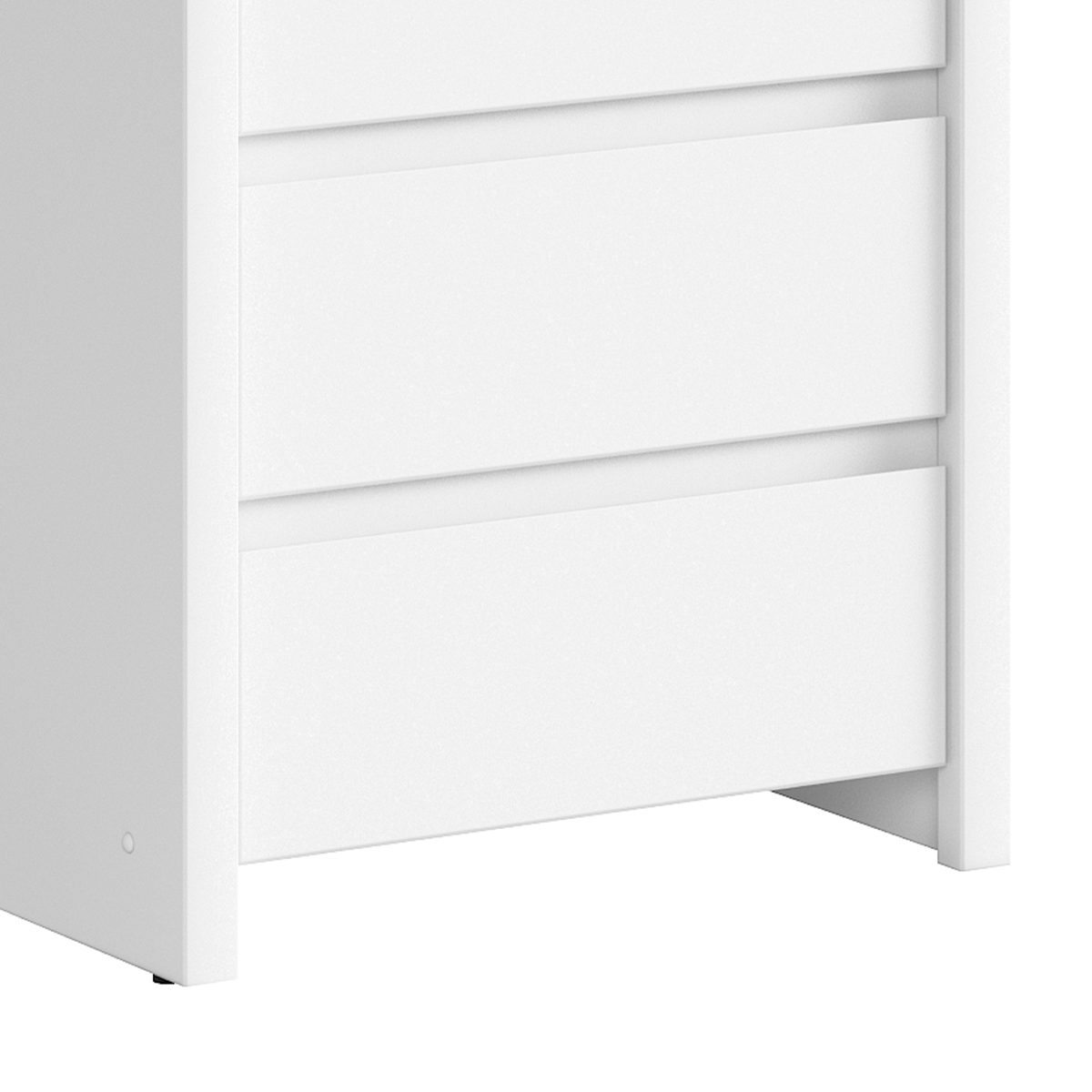 Cassettiera a 5 cassetti Soren Bianco - 3