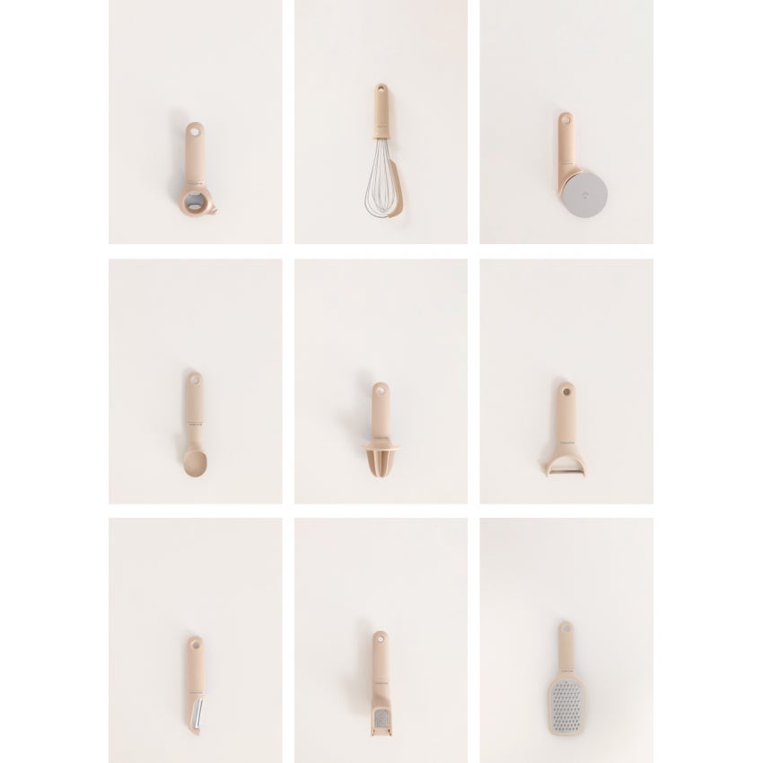 CREATE - KITCHENWARE STUDIO - Zestaw 9 przyborów kuchennych - Sable