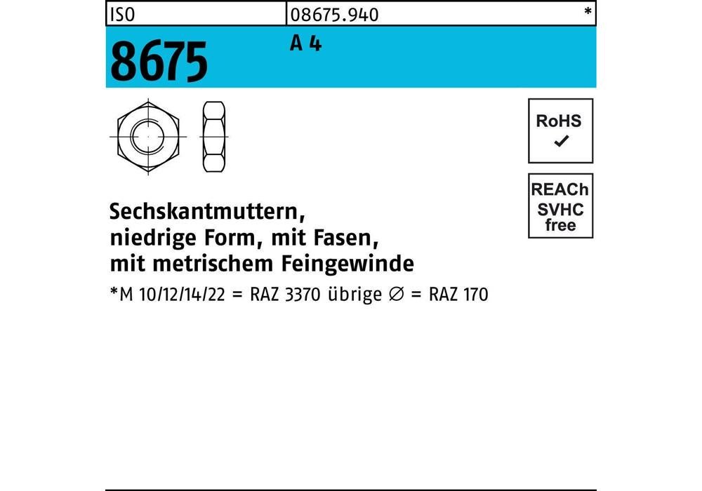 ISO 8675 m.Fasen | Leroy Merlin