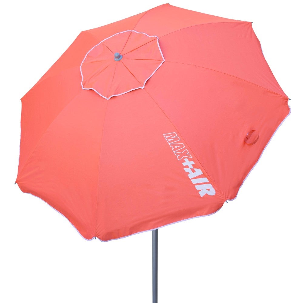 Parasol plażowy Aktive D220 Koralowy UV50 odporny na wiatr