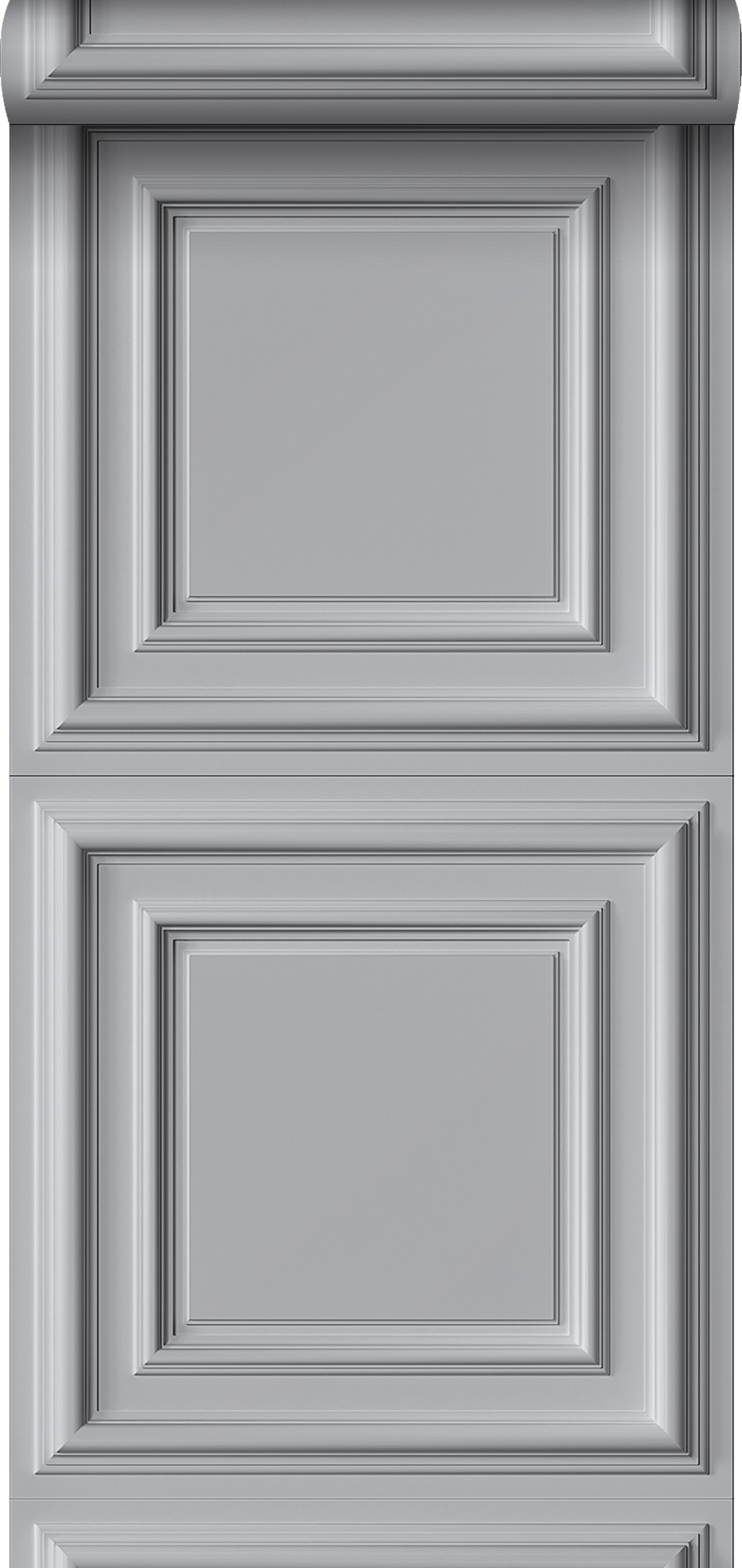 Papel pintado con textura eco paneles de pared gris - 50 cm x 9 m - origin wallcoverings