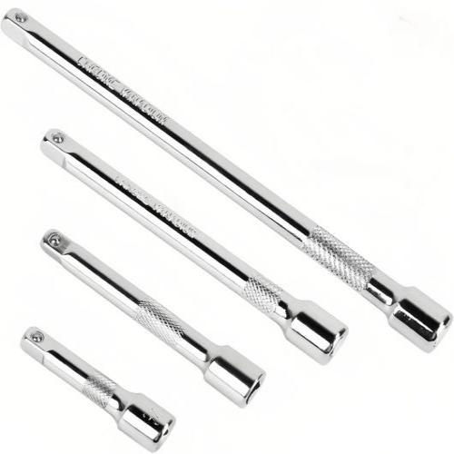 Rallonge Pour Cliquet 1/4" - Marque Kraftwerk - Longueur 100 Mm - Chromée Mate - DIN 3123 - Neuf