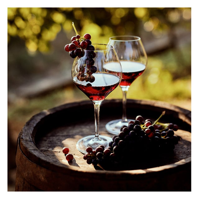 Obraz na szkle GLASSPIK GLASS WINE 30x30