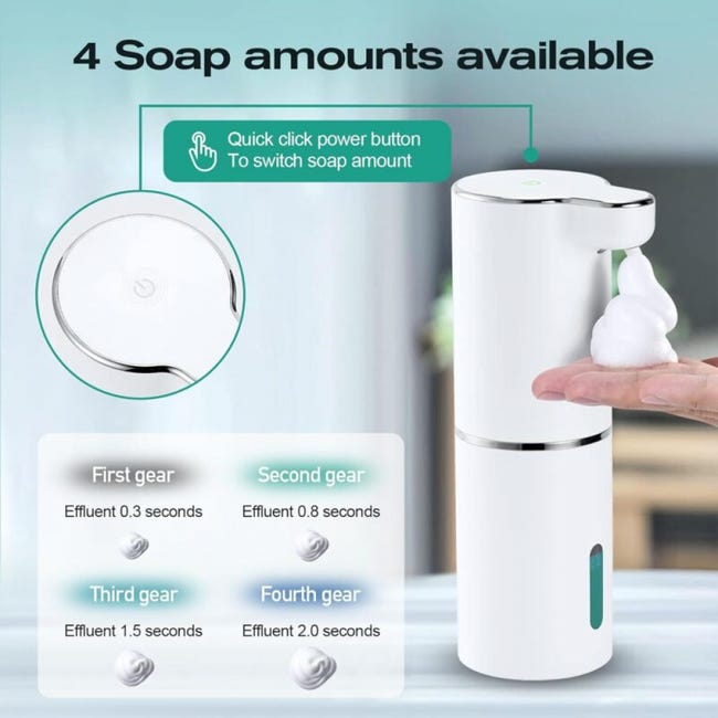 Dispenser di Sapone Automatico in Acciaio con sensore di Movimento a infrarossi | Covid Oggi Dispenser di Sapone Automatico in Acciaio con sensore di Movimento a infrarossi | Covid Oggi