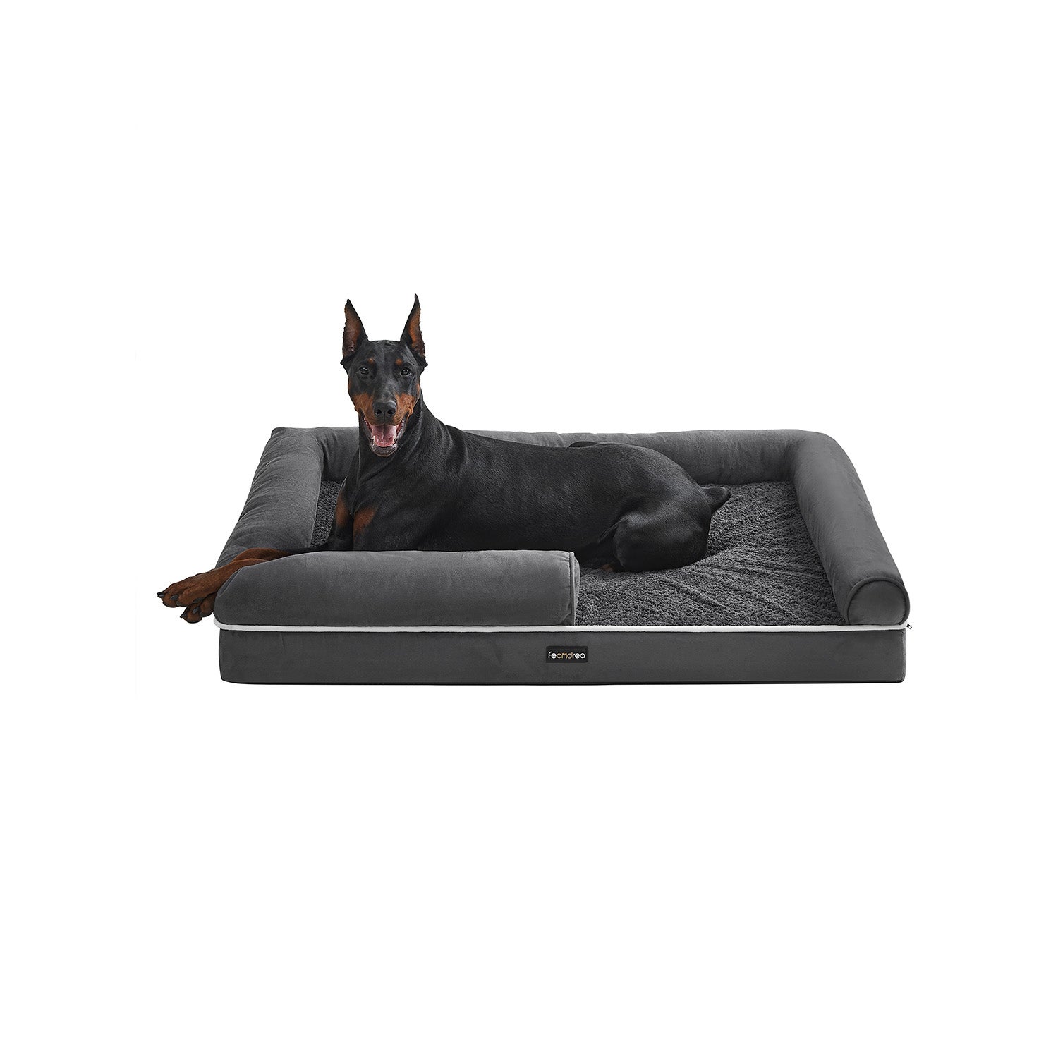 Feandrea Gris Oscuro Cama Ortopédica Para Perros, - Imagen 3