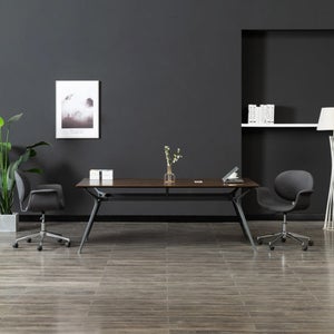 vidaXL Têt d lit à LD Noir 160x5x78/88 cm Tissu