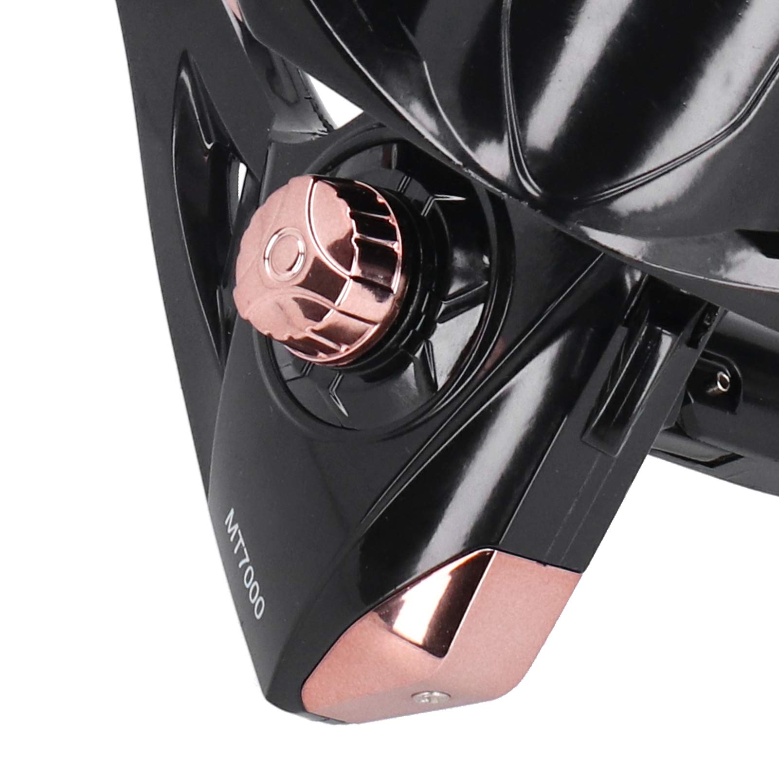 Bobina di ruota per lenza da pesca in metallo Richiamo Canna da mare Bobina di filo Bobina a tiro lungo Accessorio per bobina (MT7000) - 5