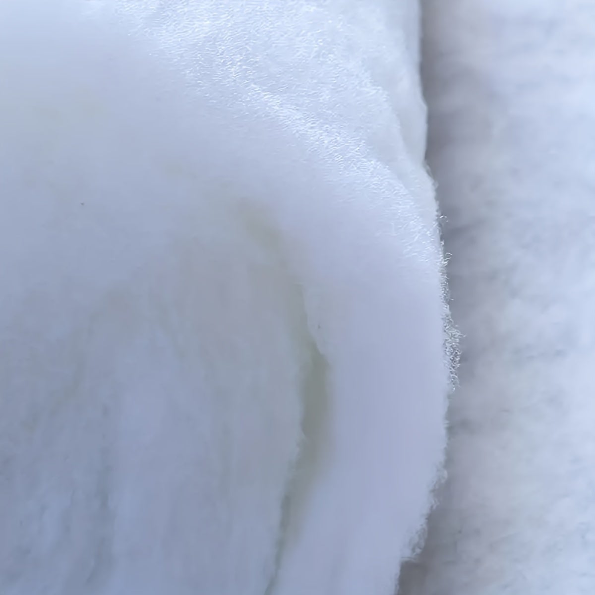 Algodón decorativo de nieve, manta de nieve navideña, rollo de nieve artificial, adornos navideños, ideal para escenas invernales nevadas, 80 x 240 cm - 9