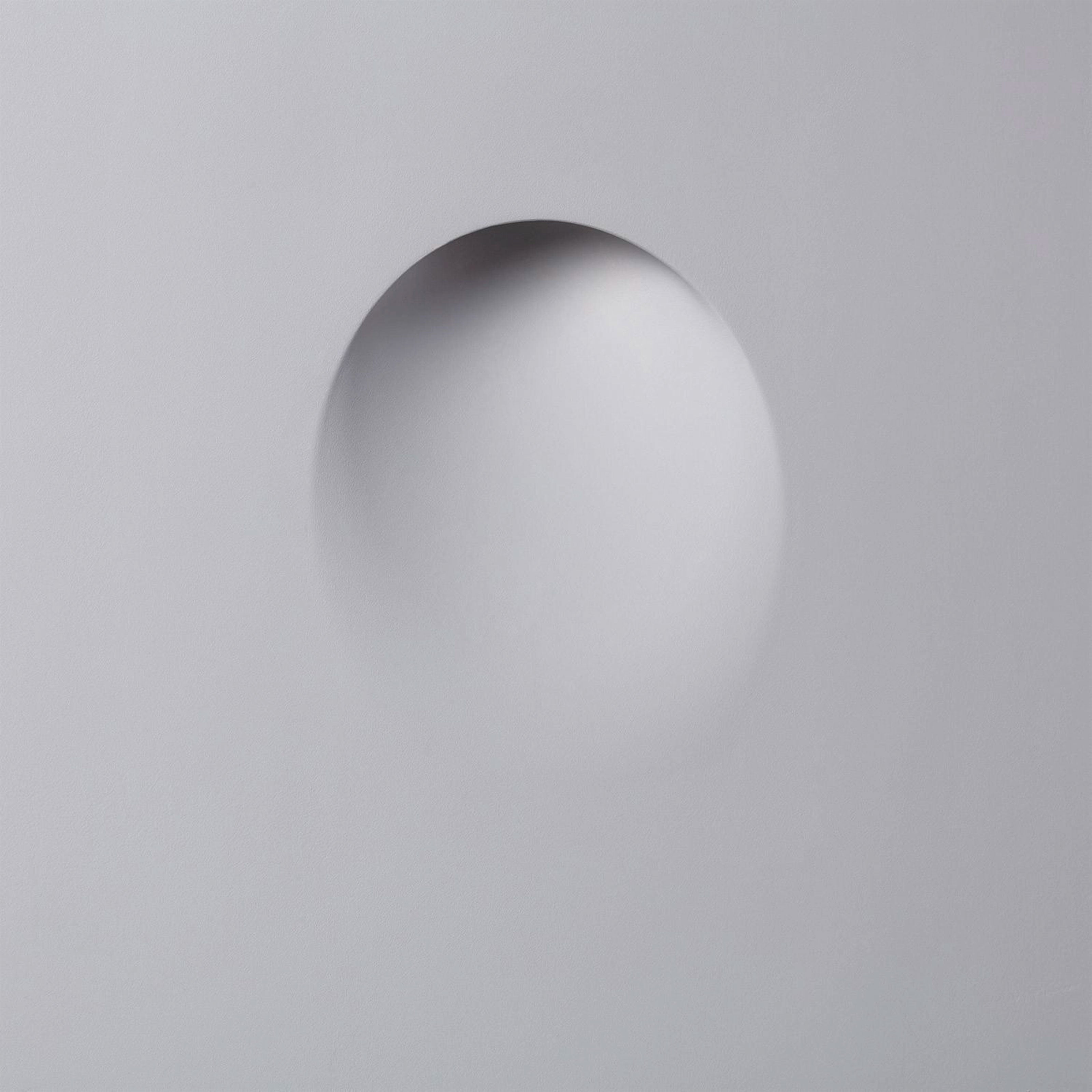 *STOCK* GHOST suporte para holofotes de gesso cerâmico de encastrar 250x210x50mm orifício 10cm 40W GU10 IP20 - 7