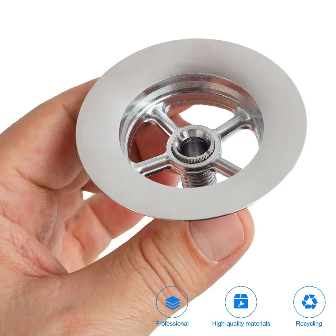 2 Pièces Argent Vis pour Panier D'évier Acier Inoxydable Vis Creuse Vis de Bonde, pour Bonde evier cuisine Lavabo cuisine Accessoires pour évier de - 4