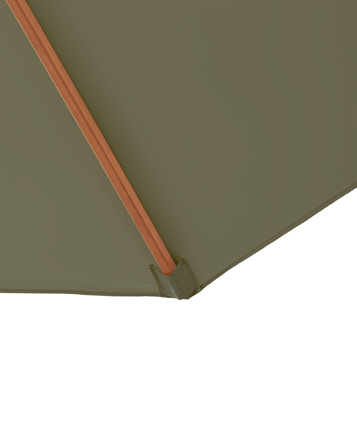 Toile pour parasol en polyester marron de 300x300 cm - 4