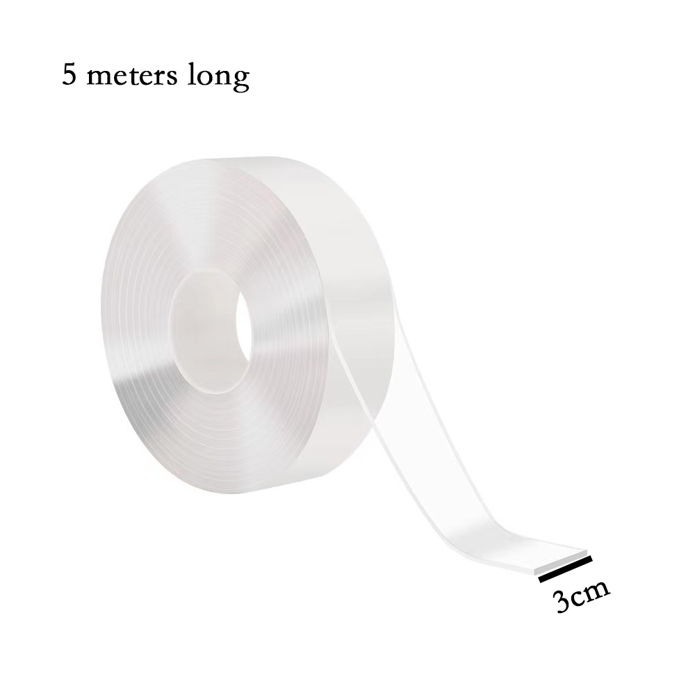 Taśma Nano 5Mx3CM - 1 szt. - Dwustronna taśma klejąca - Dwustronna magiczna taśma Nano - 2
