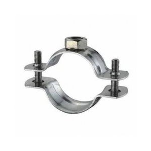 Kit Da 6 Staffe Per Tubi 74-80 Mm In Acciaio Zincato: Morsetti A Parete E Soffitto Con Punta Cacciavite Inclusa, Ideali Per Officina E Garage