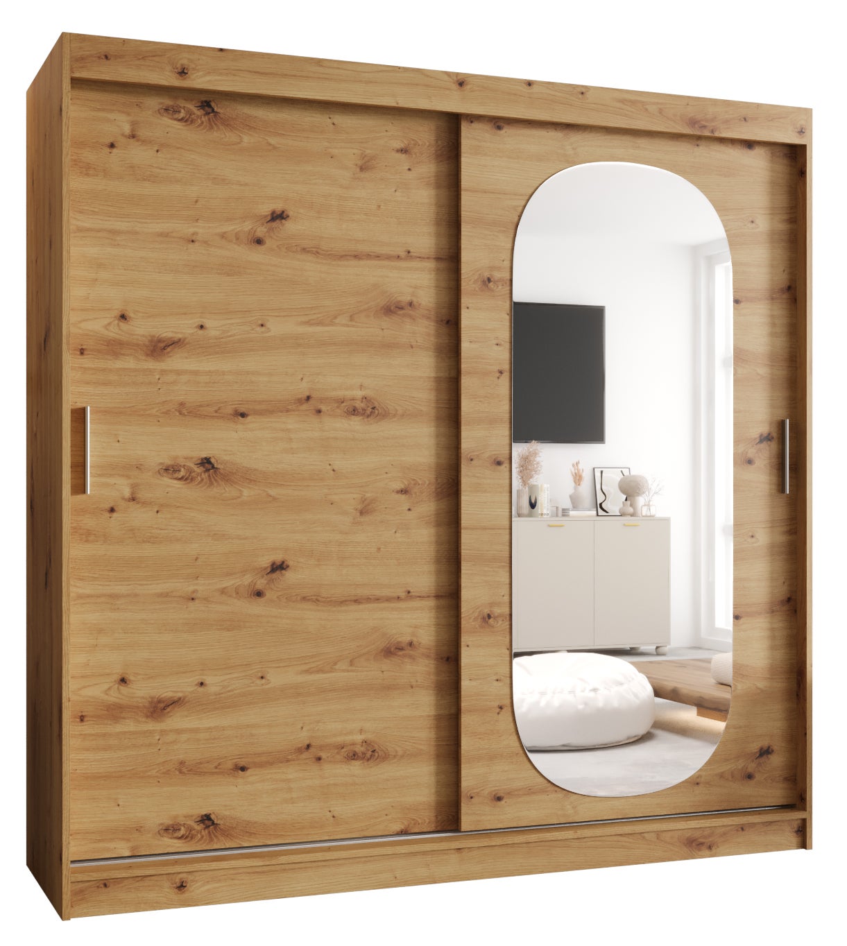 Szafa przesuwna garderoba ROYAL 200 x 62 x 200 cm Artisan - Abiks Meble