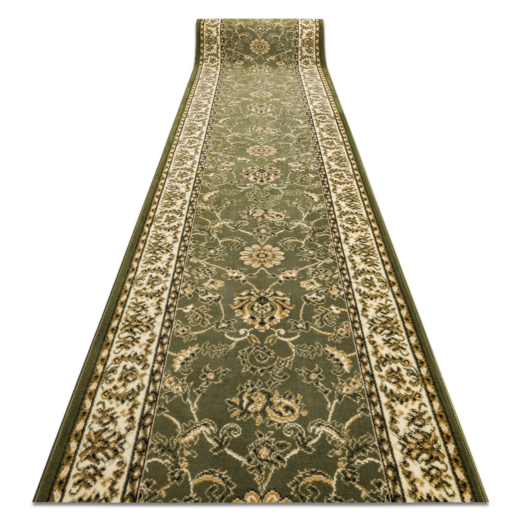 CHODNIK BCF MORAD Klasyk klasyczny oliwka zielony 70 cm 70x120 cm